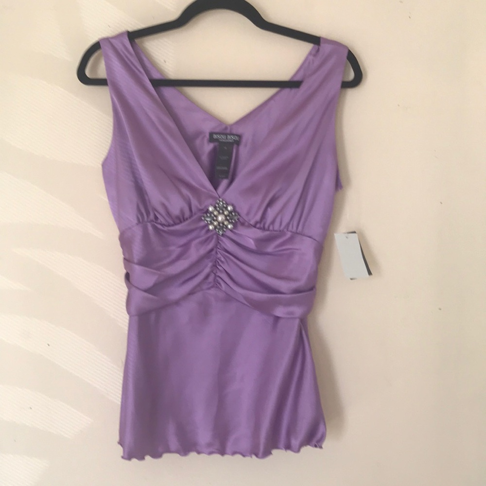Purple shirt